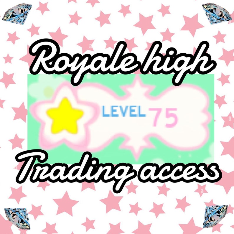 Royale High Level 75 Account Trading Access With Details Etsy UK