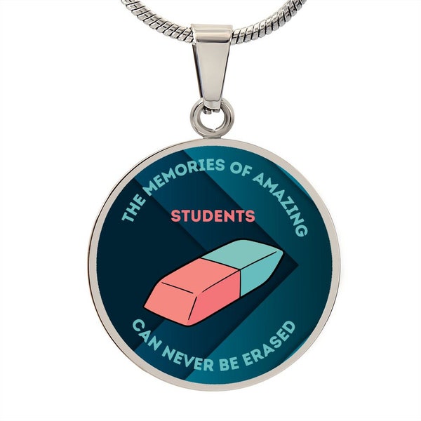 Eraser Necklace Etsy