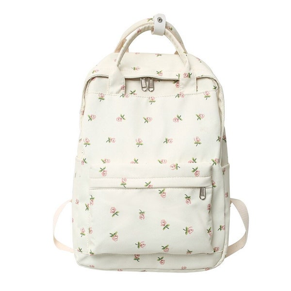 Floral Backpack Etsy