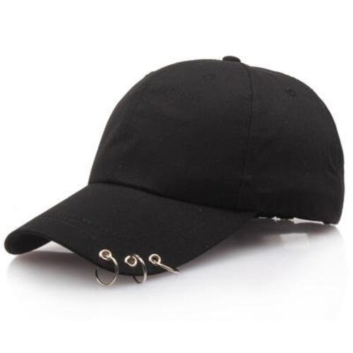 Korean Hip Hop Style Baseball Cap Snapback Hats With Circle - Etsy