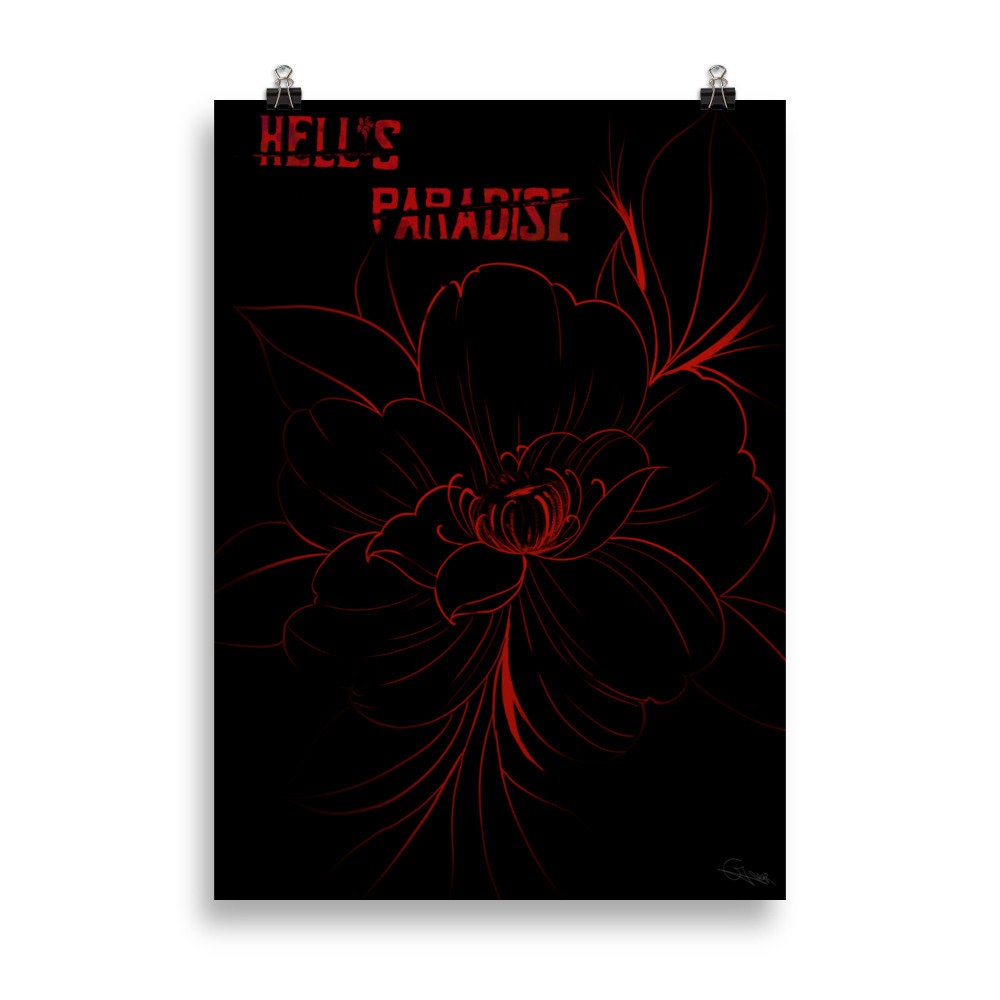 Anime Hell's Paradise: Jigokuraku Acrylic Vertical Scree Decoration