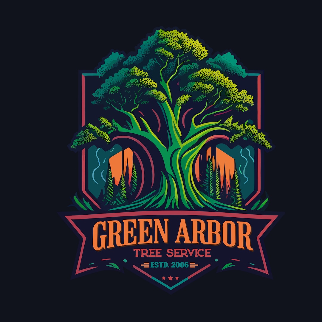 Custom Tree Service Logo Arborist Logo Lawn Care Logo Landscape Logo ...