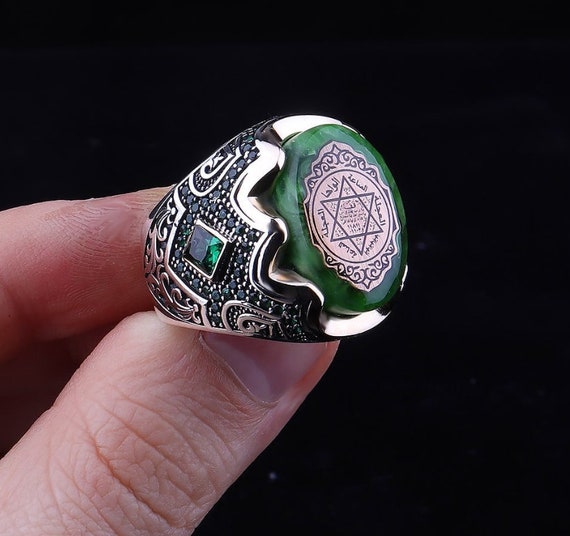 Buy Solomon s Seal Ring handmade Ring Islamic Jewelry slamic Mens Ring ottoman Mens Ring Gift for Him 925k Sterling Silver Ring muslim Ring Online in India Etsy
