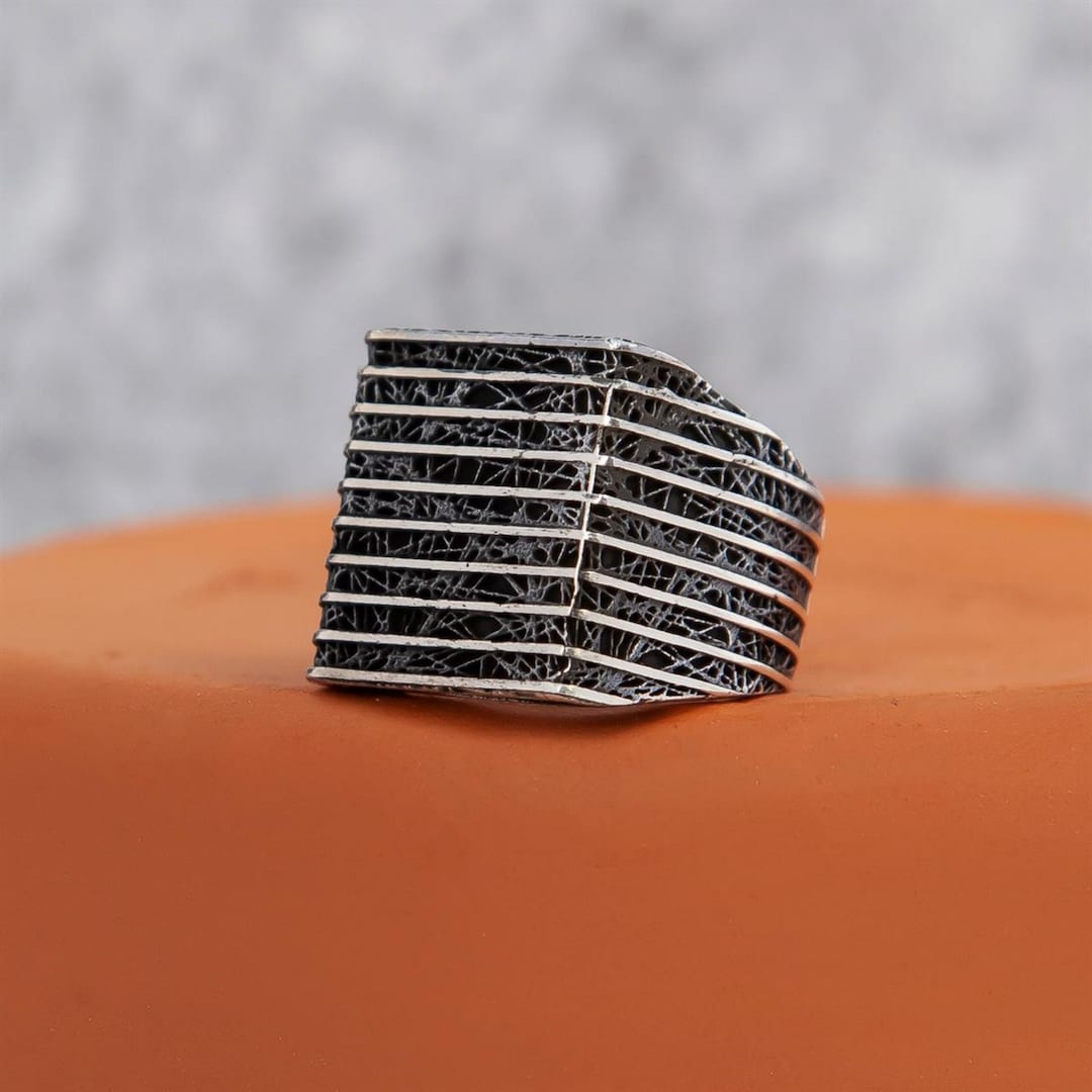 No Stone Rings No Stone Mens Ring Handmade Jewelry 925 Sterling Silver All Size, Gift ...
