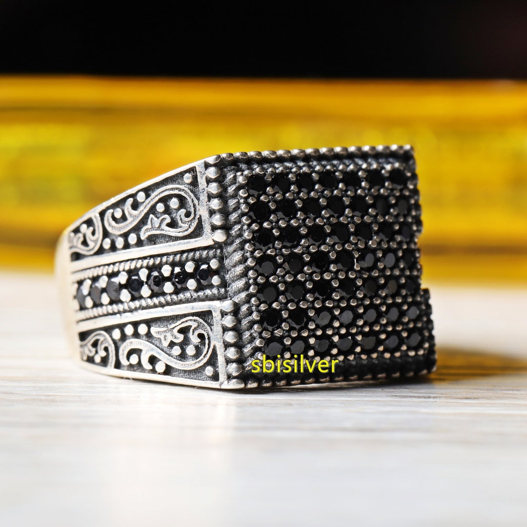 Men's Handmade Ring Turkish Handmade Men's Ring Etsy