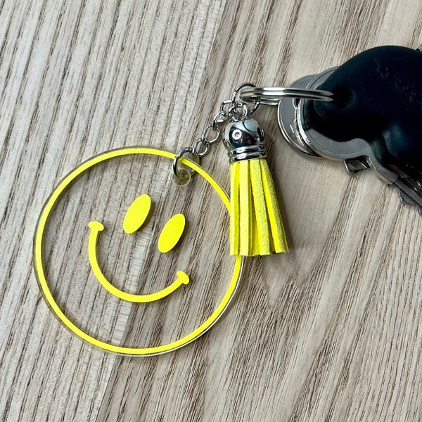 Schlüsselanhänger Smiley als Geschenk