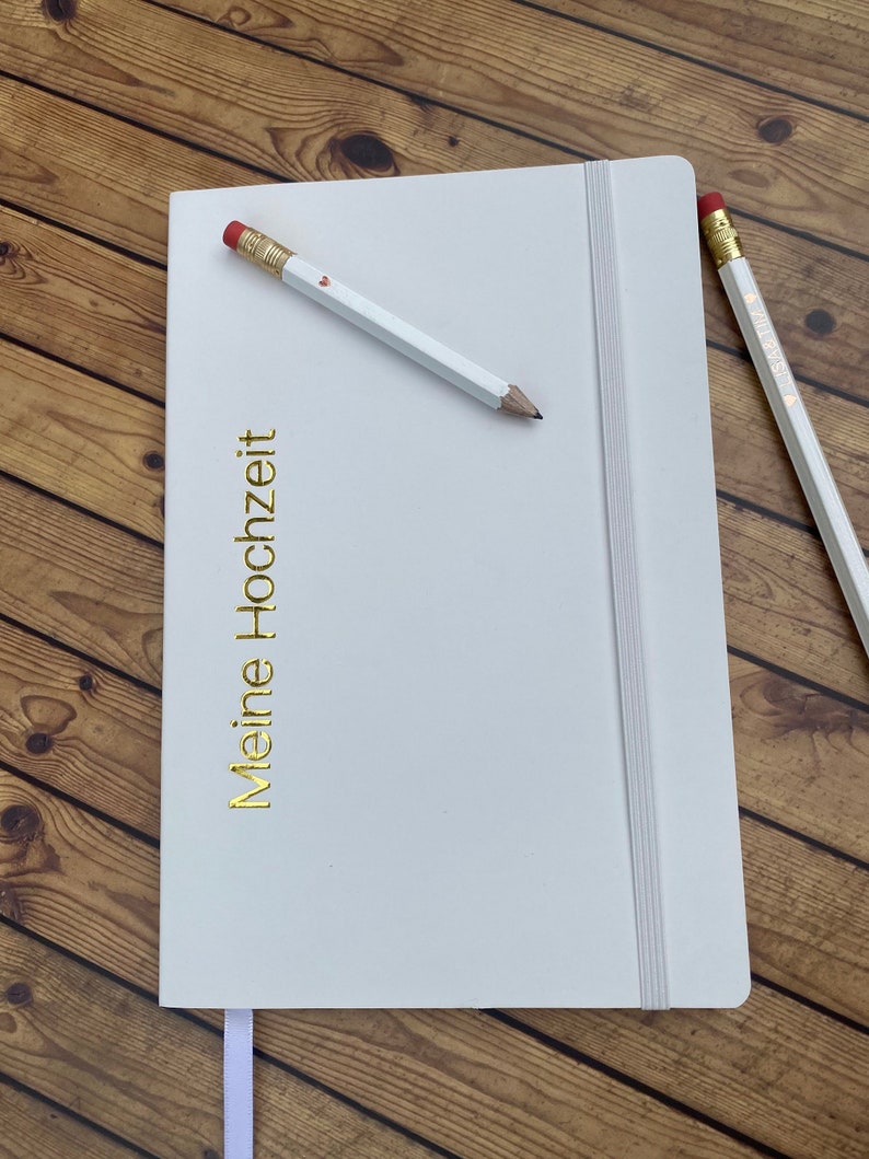 Personalized notebook hardcover A5, blank image 4