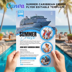 Cruise Flyer,
travel flyer,
Royal Caribbean,
Caribbean Cruise,
Cruise invitation,
Caribbean travel,
summer cruise,
summer travel,
summer flyer,
travel flyer,
travel template,
cruise templates,
Caribbean cruise flyer,
Group cruise promotion,
Cruise line flyer,
Customizable travel agency promotional flyer,
Cruise event invitation flyer,
Vacation promotion template,
Event flyer template,
Travel agency branding,
Editable travel flyer,
Summer cruise flyer,
Travel agent marketing,