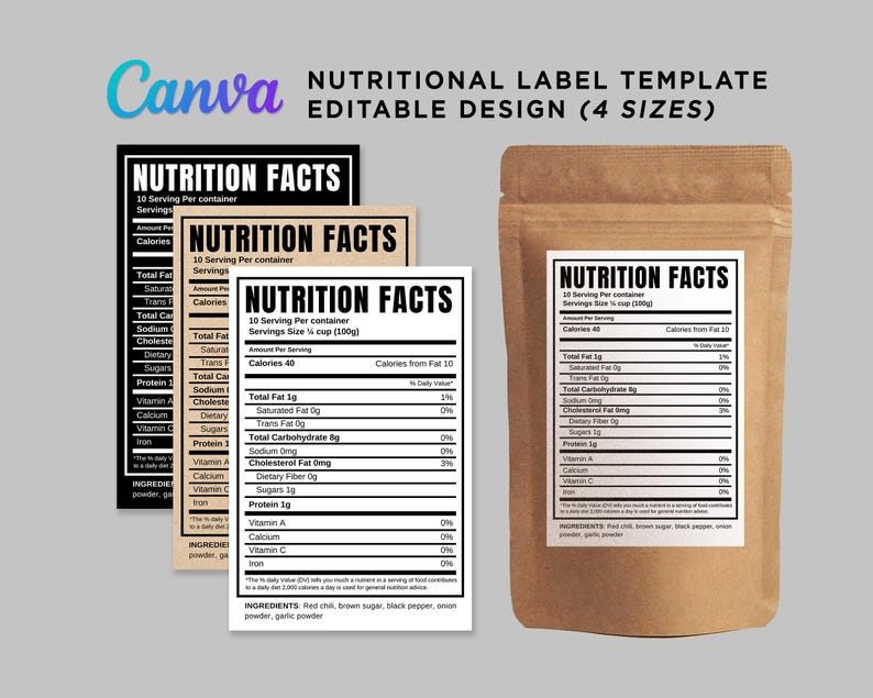 nutrition facts template,
food label template,
printable food label,
editable food label,
canva template,
food product label,
custom label,
packaging design,
nutrition facts label,
nutrition label template,
food packaging label,
nutrition facts,
food label design,
baking business supplies,
food product labeling,
sticker template canva,
food compliance,
Custom Food Products,