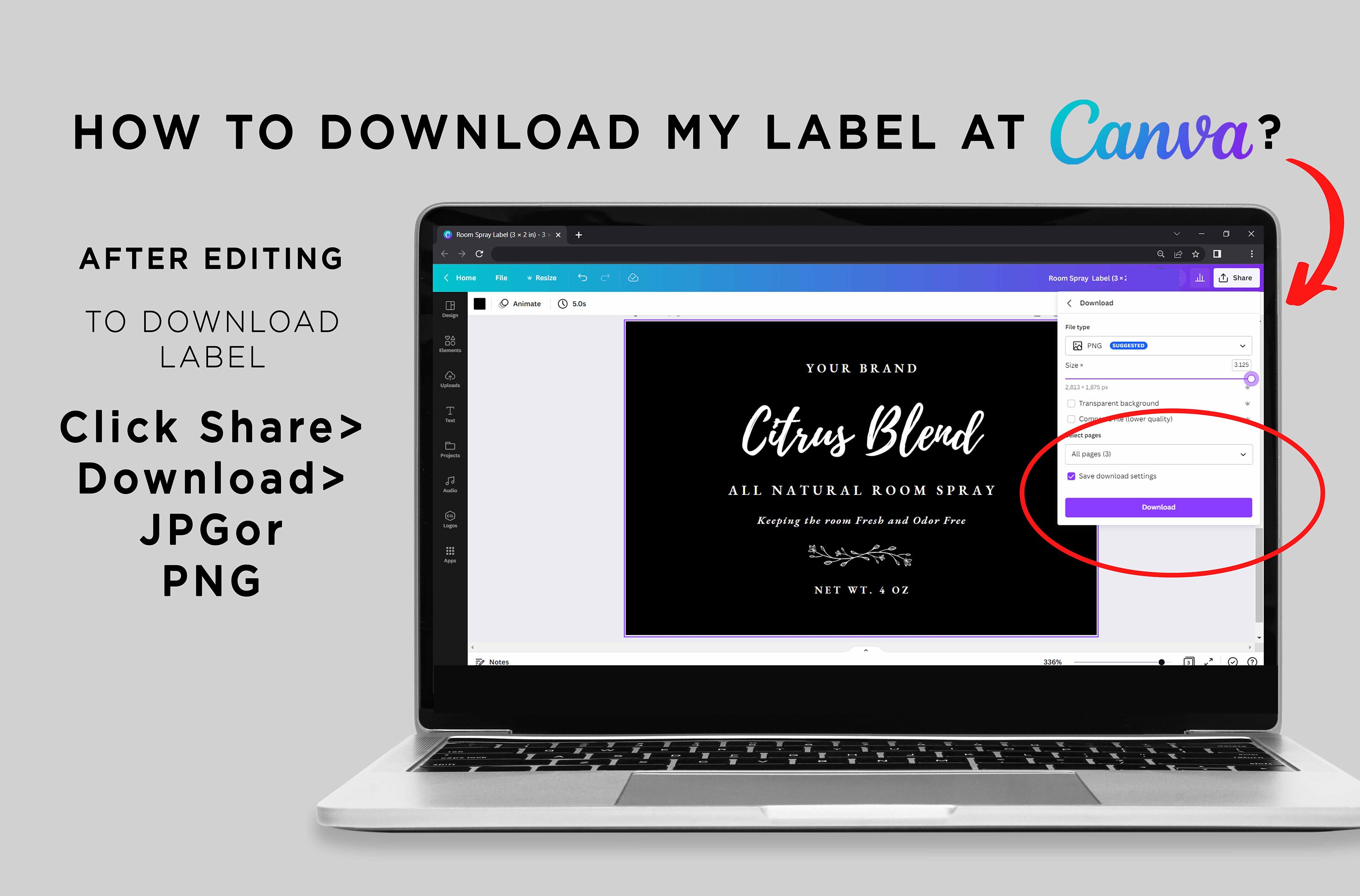 Printable Room Spray Label Template Editable Bottle Spray Etsy Australia