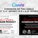 Meat Label, Butcher Labels, Homemade Meat Product Labels, Sausage Label ...