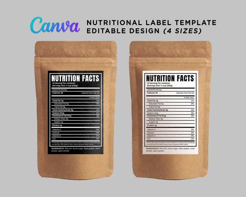 nutrition facts template,
food label template,
printable food label,
editable food label,
canva template,
food product label,
custom label,
packaging design,
nutrition facts label,
nutrition label template,
food packaging label,
nutrition facts,
food label design,
baking business supplies,
food product labeling,
sticker template canva,
food compliance,
Custom Food Products,