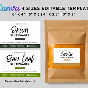 spice powder pouch packaging,
seasoning powder packaging,
spice wrap label,
seasoning label,
spice editable label,
spice template label,
bottle wrap labels,
pantry label design,
food label template,
salt pepper label,
garlic powder label,
cinnamon powder label,
turmeric powder label,
onion powder label,
bay leaf powder label,
Spice Powder Pouch Label Template, Printable Seasoning Powder Pouch Food Packaging Label, Custom Spice Bag Label Template Canva Editable, herbs and spices labels