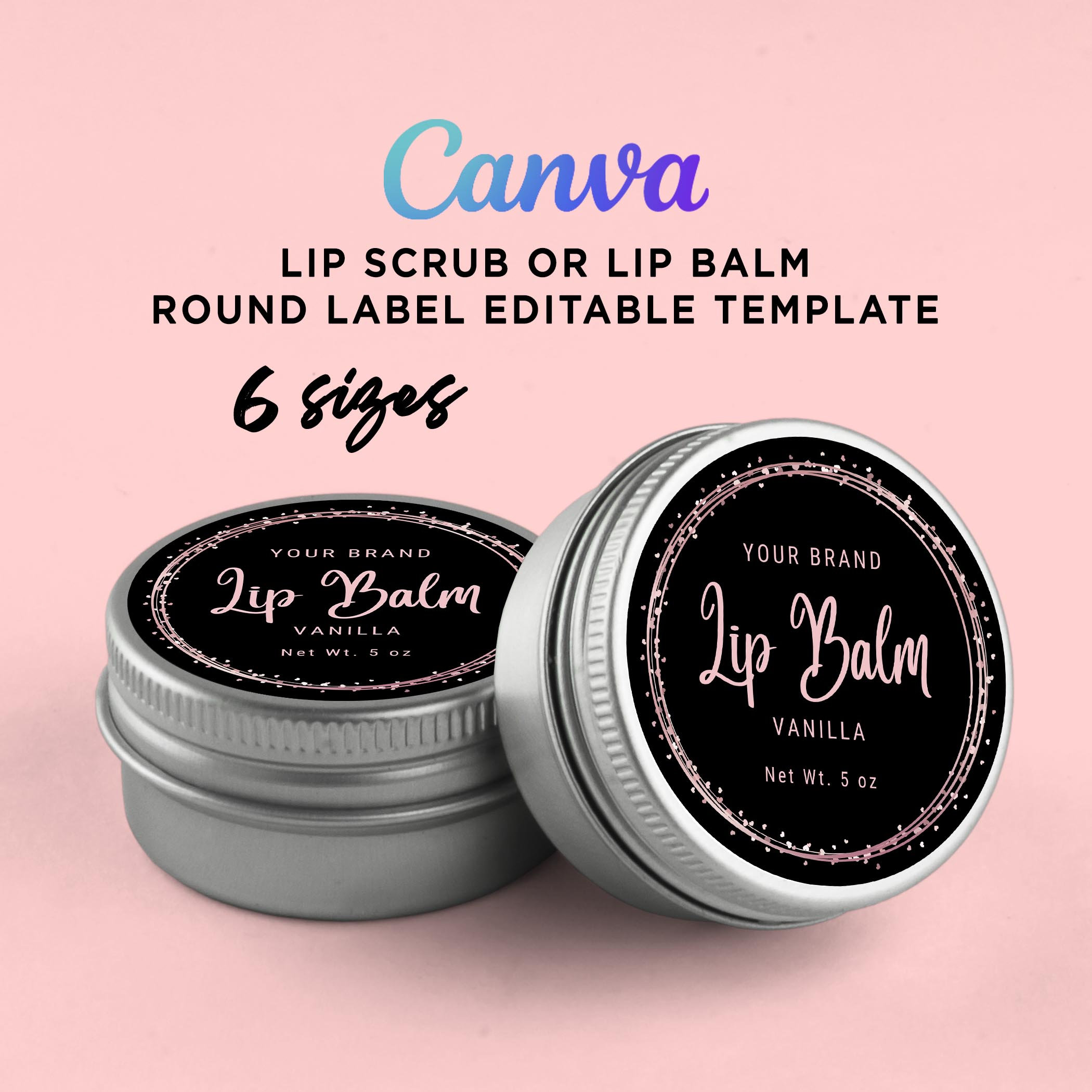Round lip balm discount