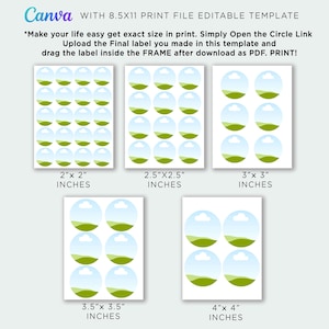Scrub Wrap Labels, Body Scrub Label Stickers, Bath Scrub Design Labels, Foot Hand Scrub Label, Bath Scrub Wrap Label Editable Template Canva image 9