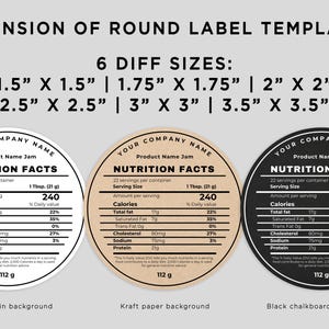 round sticker label,
2 inch round sticker,
homemade jam labels,
canning lid jar,
homemade labels,
circle labels,
Nutrition Label,
Nutrition Template,
Nutritional Label Template,
Nutrition Facts,
Nutrition Facts Labels,
Editable Nutrition Facts,
Editable Nutrition Facts Label Template Canva,
Custom Food Product Label,
Printable Nutritional Information Sticker,
Homemade food label,
Food packaging,
Ingredient label,
Dietary info