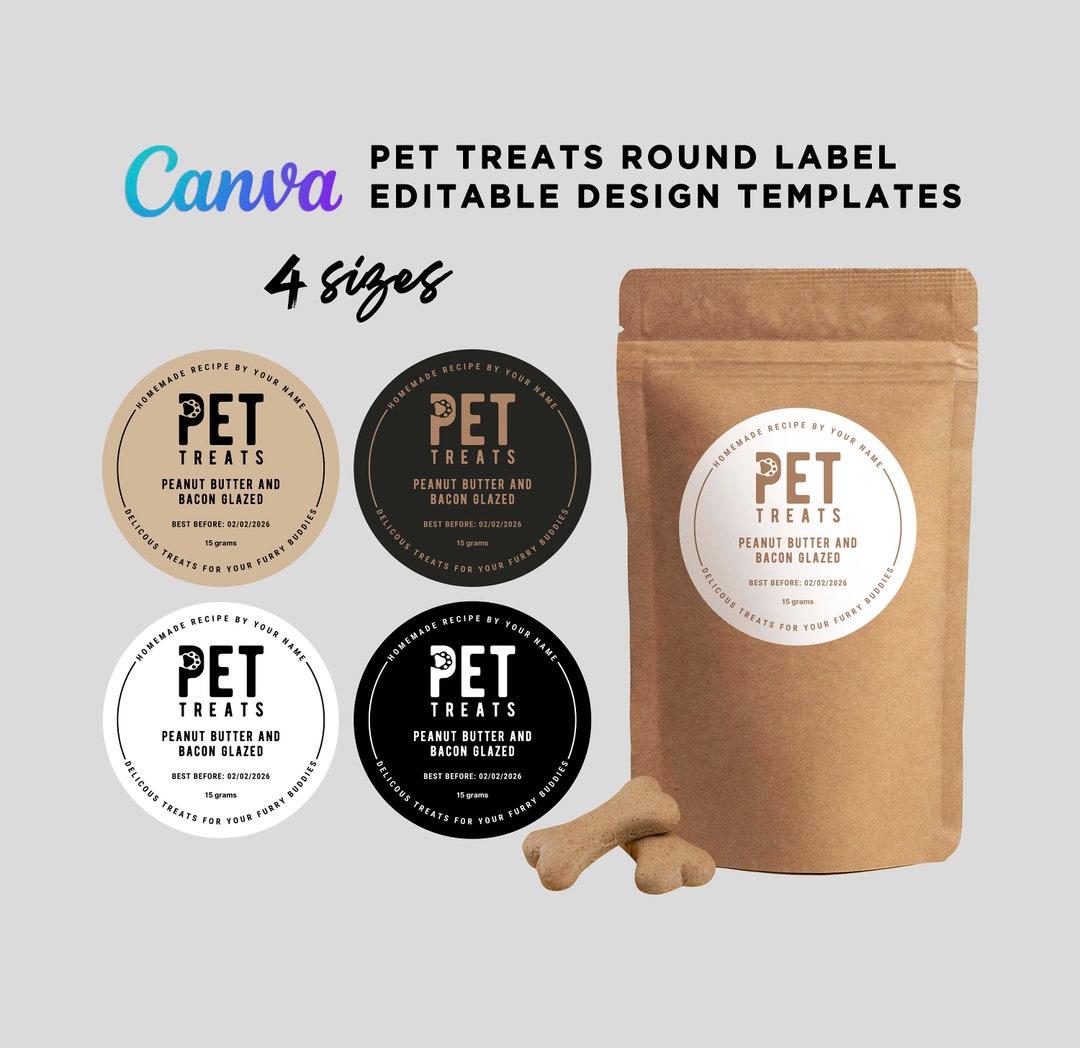 Image 12 for Dog Treat Label Template