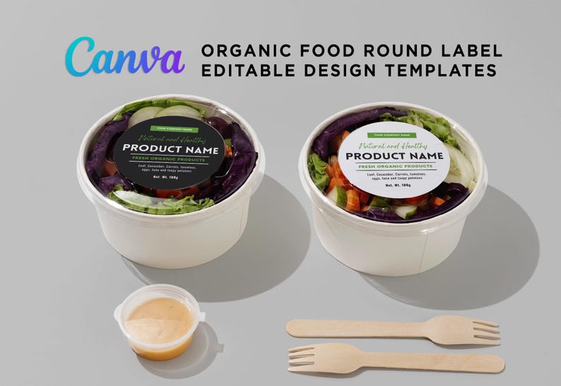 Organic Product Labels, Food Round Labels, Fresh Organic Labels ...