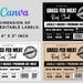 Butcher Shop Label Template: Editable Meat Packaging Design (canva, 4x3 ...