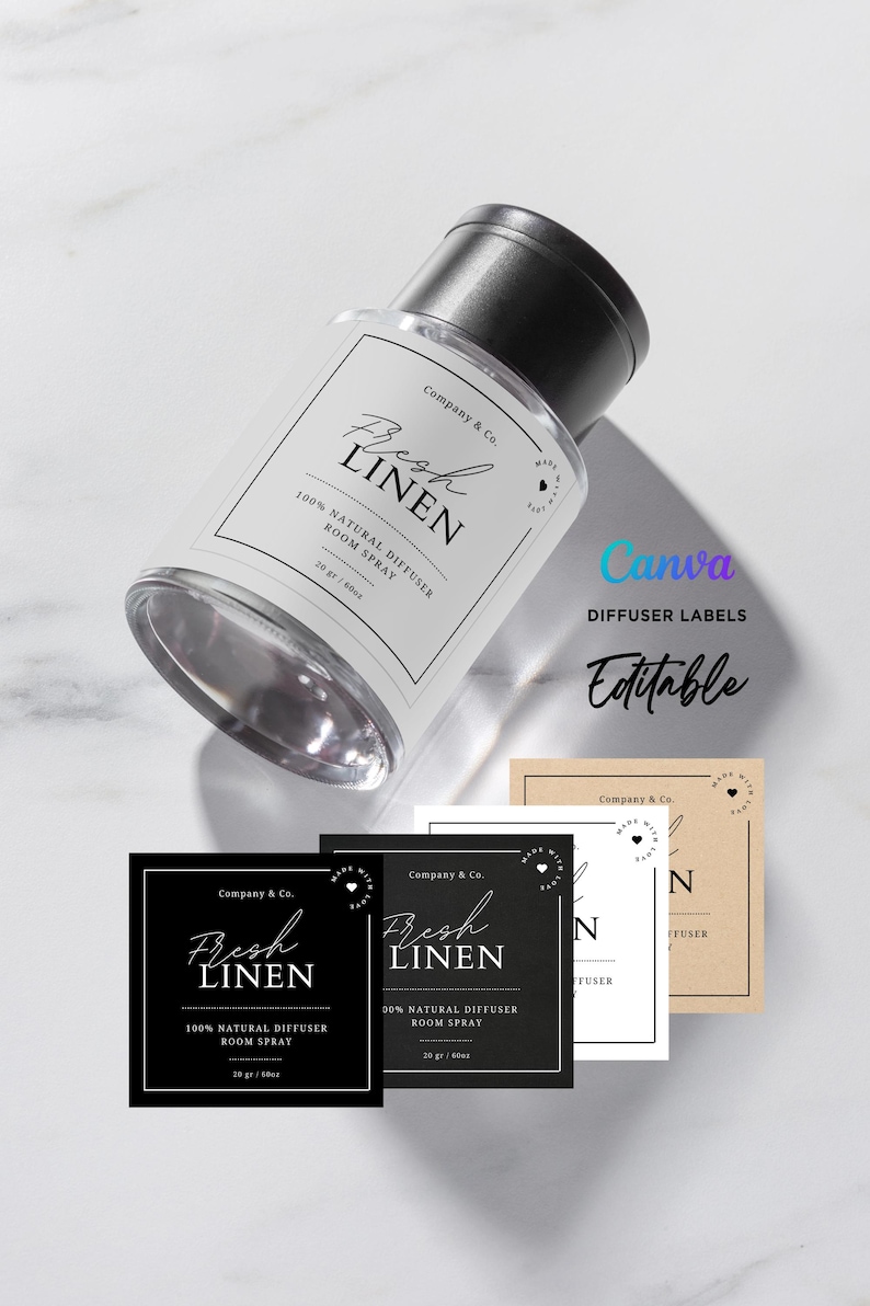 hanging diffuser,
hanging air fresher,
car air freshener labels,
car diffuser labels,
editable room spray,
diffuser labels,
linen labels,
reed diffuser labels,
labels for car diffusers,
labels for room spray,
room spray labels,