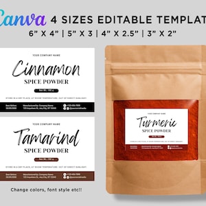 spice powder pouch packaging,
seasoning powder packaging,
spice wrap label,
seasoning label,
spice editable label,
spice template label,
bottle wrap labels,
pantry label design,
food label template,
salt pepper label,
garlic powder label,
cinnamon powder label,
turmeric powder label,
onion powder label,
bay leaf powder label,
Spice Powder Pouch Label Template, Printable Seasoning Powder Pouch Food Packaging Label, Custom Spice Bag Label Template Canva Editable, herbs and spices labels