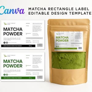 Matcha Labels,
Matcha Tea Pouch Packaging,
Matcha Powder Package,
Matcha Stickers,
Matcha Template,
Matcha Tea Bags,
Matcha Editable Canva
food template,
food pouch labels,
Food Labels,
Snack Label,
Pouch Packaging Label,
Freeze Dried Labels,
Peanut Labels,
Food Packaging Label,
Food template