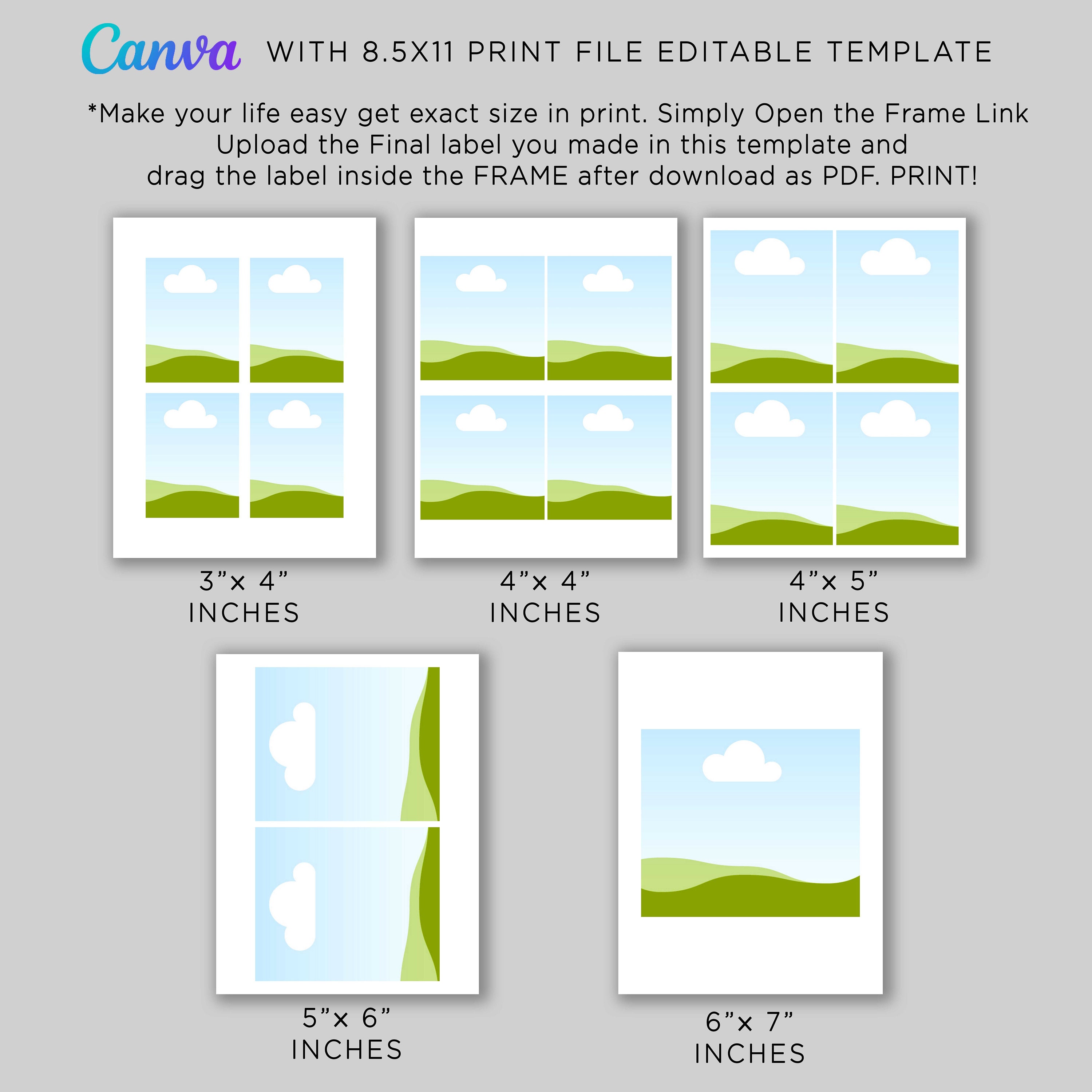 Printable Topper Bag Label Treat Bag Label Cookie Bag - Etsy