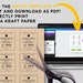 Product Ingredients Square Label, Ingredients Back Square Label ...
