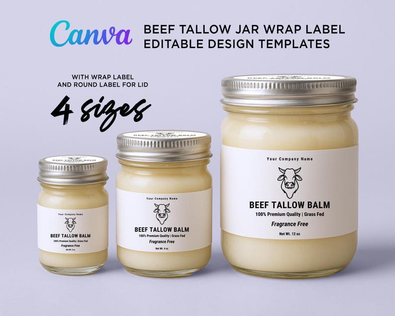 Beef Tallow Balm,
Beef Tallow Jars,
Beef tallow raw,
beef tallows,
Beef Tallow Labels,
Tallow Cream Labels,
Grass Fed Tallow Raw,
Beef Tallow Jar,
Beef tallow wholesale,
beef tallow balm,
beef tallow moisturizer,
beef tallow design,
beef tallow logo,
Premium Grass-Fed Beef Tallow Balm Canva Template,
Natural Skincare Label Design,
 Grass-Fed Skincare Packaging Canva Template,
Wholesale Beef Tallow Balm Label Design,
Canva Template for Bulk Skincare,
Beef Tallow Balm Small Business