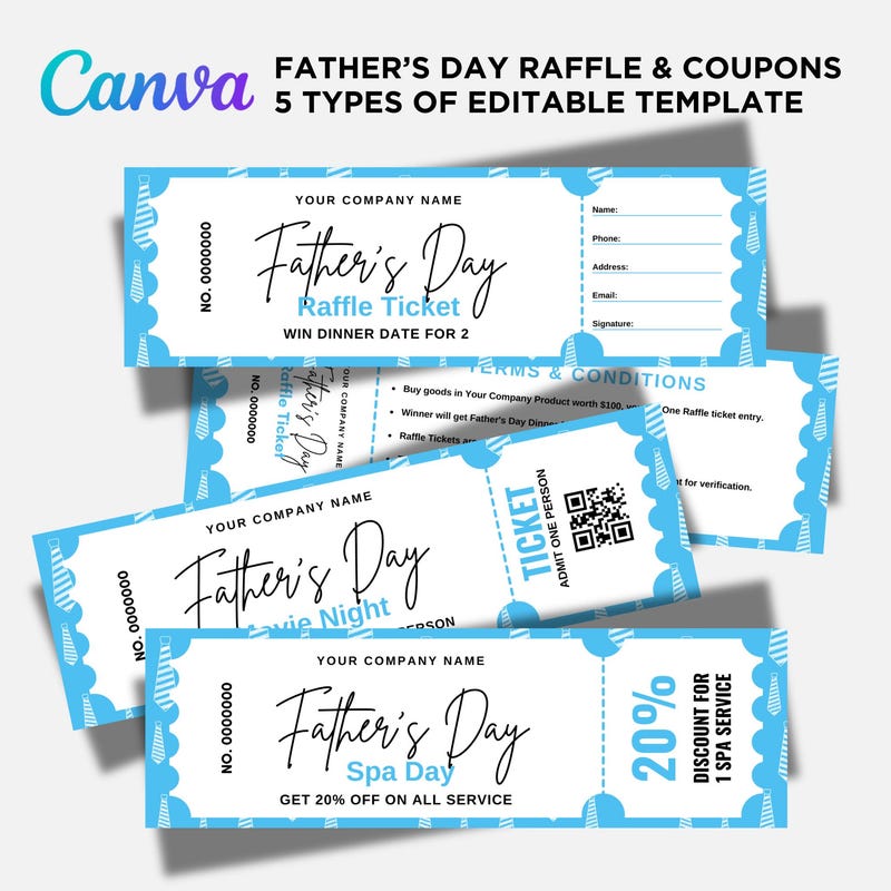 Fathers Day Raffle - Etsy