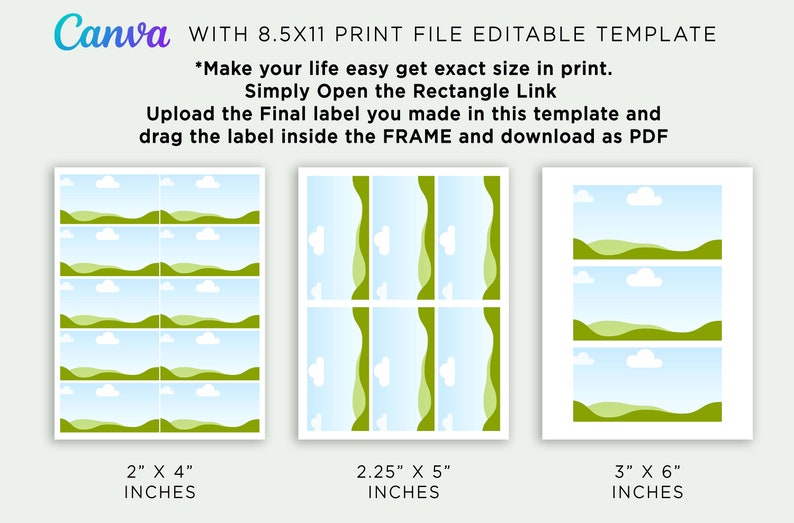 Scrub Wrap Labels, Body Scrub Label Stickers, Bath Scrub Design Labels, Foot Hand Scrub Label, Bath Scrub Wrap Label Editable Template Canva image 7