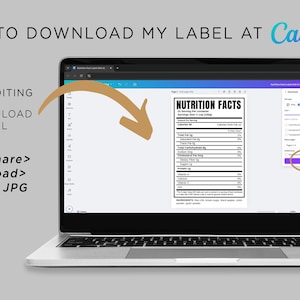 nutrition facts template,
food label template,
printable food label,
editable food label,
canva template,
food product label,
custom label,
packaging design,
nutrition facts label,
nutrition label template,
food packaging label,
nutrition facts,
food label design,
baking business supplies,
food product labeling,
sticker template canva,
food compliance,
Custom Food Products,