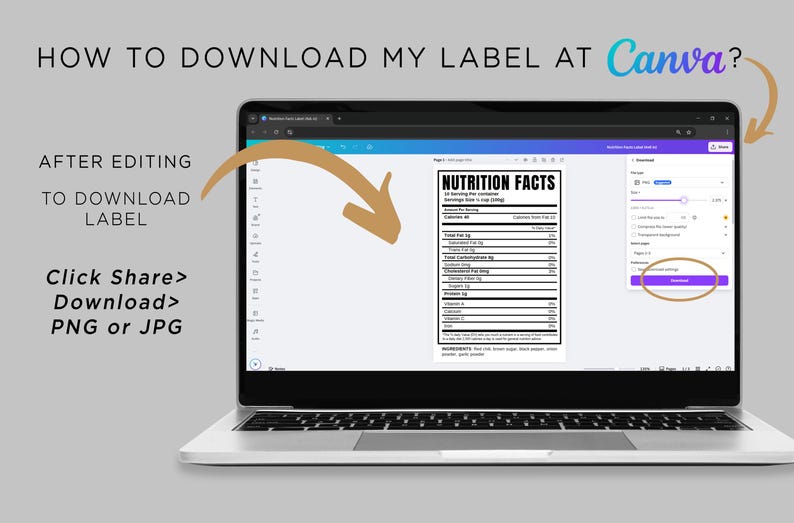 nutrition facts template,
food label template,
printable food label,
editable food label,
canva template,
food product label,
custom label,
packaging design,
nutrition facts label,
nutrition label template,
food packaging label,
nutrition facts,
food label design,
baking business supplies,
food product labeling,
sticker template canva,
food compliance,
Custom Food Products,