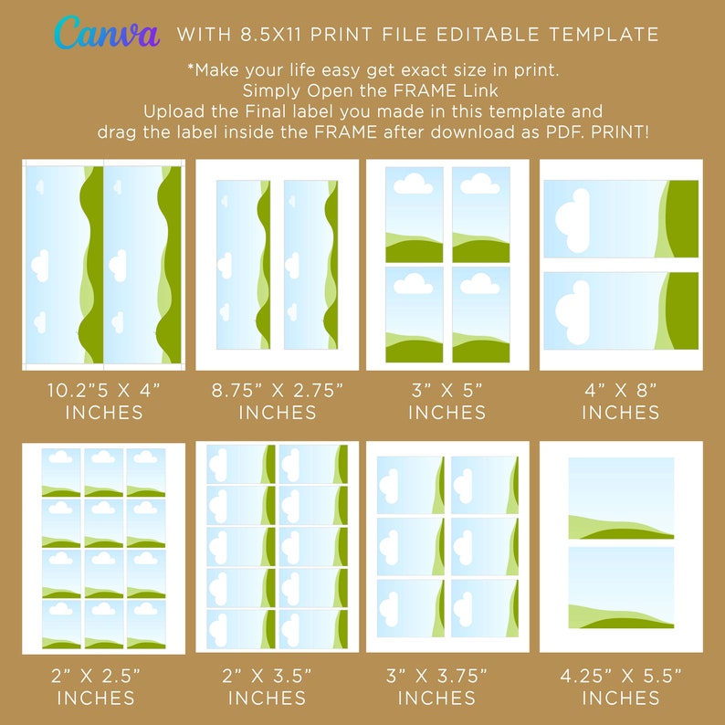 Dog Labels Printer Printable Pet Label Template, Dog Bandana Labels, Accessories for Pet ...