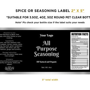 spice wrap label
seasoning label
spice editable label
spice template label
bottle wrap labels
pantry label design
food label template
salt pepper label
salt bottle label
custom pantry label
spice jar labels
pantry wrap labels
labels of clear jar