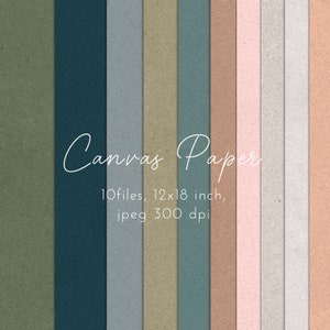 Papel Kraft Digital, papel para scrapbook imprimível, texturas de papel branco, fundos kraft marrons, download digital instantâneo para uso comercial