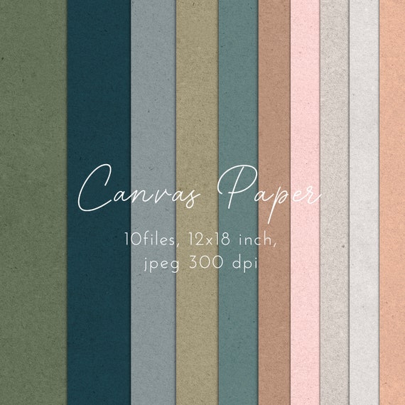Kraft Paper Textures: Printable Scrapbook Paper Backgrounds (Digital Download)