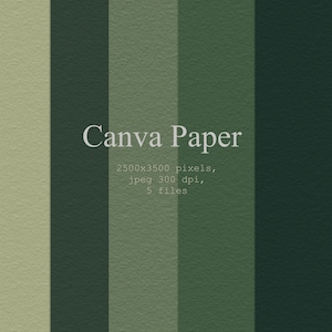 Pacchetto di carta digitale verde salvia, texture di carta naturale, carta sfumata, carta per scrapbooking, download digitale, carta artistica