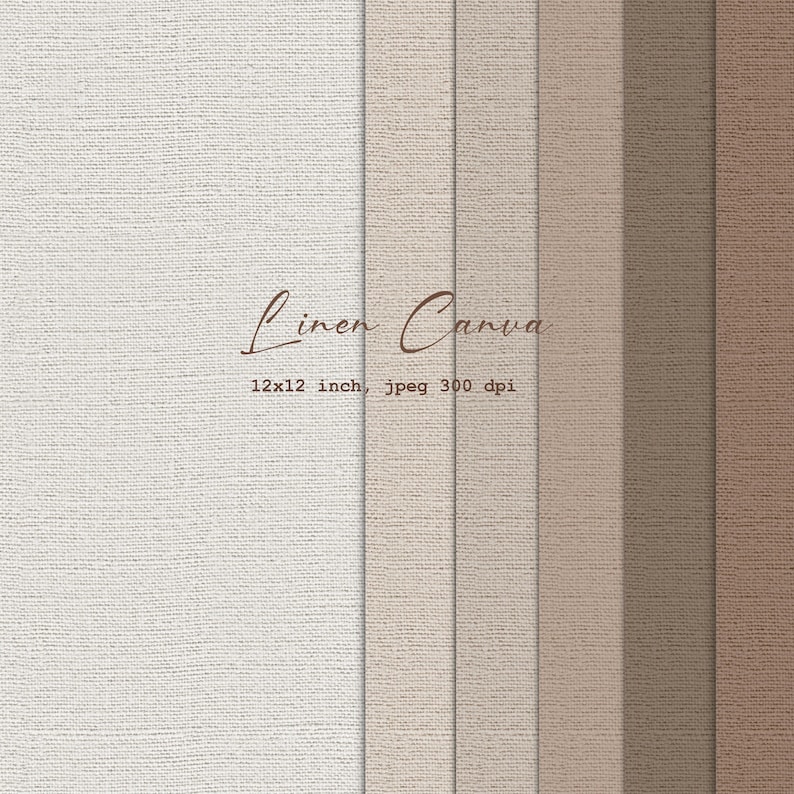 Latte Linen Digital Paper Pack | Digital Base Paper | Burlap Digital ...