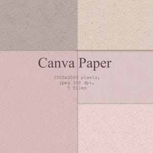 Texture di carta rosa tenue - Texture di sfondo beige - Carta per acquerello digitale - Sfondo - Download digitale di carte stampabili - Bambina