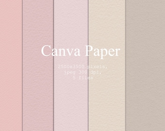 Beige Watercolor Paper Textures: Neutral Digital Backgrounds (Digital Download)
