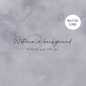Violet Watercolor Texture Background: Abstract Digital Paper (JPEG)