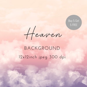 Purple Sky Overlays, Violet Sky , Beach Sky Overlays, Clouds Sky Background Photoshop Overlays JPEG