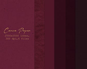 Red Plum Paper Textures: Gradient Scrapbooking Paper (Digital Download)