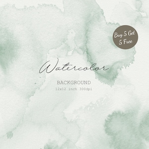 Sage Green Watercolor Background Clipart Abstract Background Watercolor Texture green Digital Paper Watercolor Website Background Wall Art