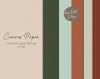 Canvas Paper Texture: Fine Art Digital Backgrounds (Digital Download)