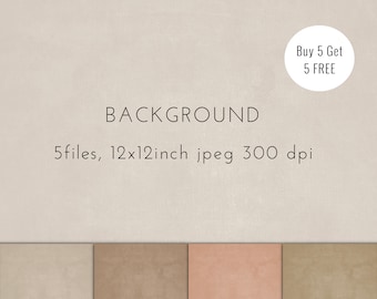 Boho Textures Digital Paper Pack: Natural Tones (Digital Download)