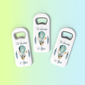 Baby Shower Gastgeschenke, Flaschenöffner Magnet, Geburtstag Souvenir Magnet, Junge für Gäste, Taufgeschenke