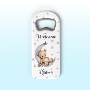 Customizable Bottle Opener for Baby Shower Favor, Baby Shower Souvenirs Magnet, Baby Shower Favor For Guest