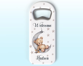 Customizable Bottle Opener for Baby Shower Favor, Baby Shower Souvenirs Magnet, Baby Shower Favor For Guest